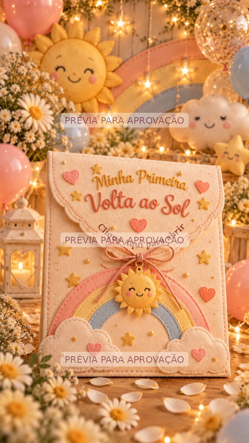 Envelope com a frase Clique Aqui para abrir